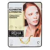 Masque éclaircissant sur tissu, 23 ml, Iroha