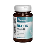 Niacine Vitamine B3 100mg, 100 comprimés, VitaKing