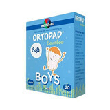 ORTOPAD SOFT Boys Junior Master-Aid Occluder pour enfants, 67x50 mm, 20 pièces, Pietrasanta Pharma