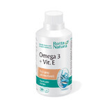 Oméga 3 + Vitamine E 1000mg, 90 gélules, Rotta Natura