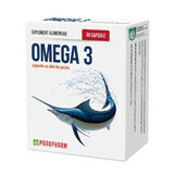 Oméga 3 avec huile de poisson, 500mg, 30 capsules, Parapharm