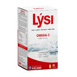 Oméga 3 à l'huile de poisson pure, 80 gélules, Lysi