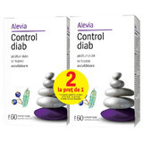 Pack de contrôle du diabète, 60+60 comprimés (1+1), Alevia