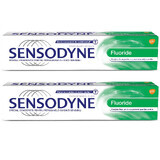 Sensodyne Pack dentifrice au fluor, 100 ml + 100 ml, Gsk