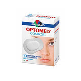 OPTOMED Comfort Master-Aid Augenkompresse, 100x72 mm, 10 Stück, Pietrasanta Pharma