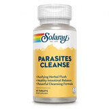 Parasites Cleanse Solaray, 60 comprimés, Secom