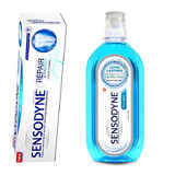 Sensodyne Repair & Protect Zahnpasta, 75 ml + Sensodyne Cool Mint Mundspülung, 500 ml, Gsk