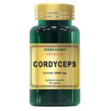 Premium Cordyceps 300 mg, 30 gélules, Cosmopharm