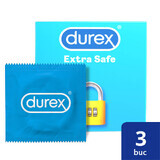 Preservativi extra sicuri, 3 pezzi, Durex