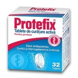 Protefix comprimés nettoyants actifs, 32 pièces, Queisser Pharma