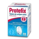 Protefix comprimés nettoyants actifs, 66 pièces, Queisser Pharma