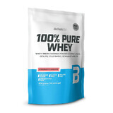 100% Pure Whey Strawberry Protein Powder, 454 g, BioTech USA