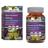 Resvératrol 500 mg (446703), 30 gélules, ResVitale