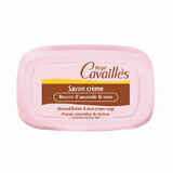 Sapone in crema con burro di mandorle e rosa, 115 g, Roge Cavailles