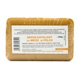 Exfoliating soap with honey and pollen, 200 g, Apidava