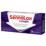 Sennalax plus Crusin, 20 comprimés, Biofarm