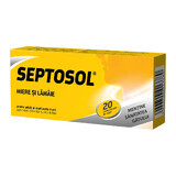 Septosol au miel et au citron Herbaflu, 20 comprimés, Biofarm