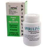 Spirulină 200 mg, 40 compresse, Hofigal