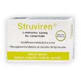 Struviren, 500 mg, 60 comprimés, Meditrina Pharmaceuticals