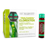 Supplément de chlorophylle Trazamin Clordetox, 20 ampoules, Marnys