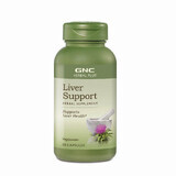 Liver Support Herbal Plus (198912), 50 gélules, GNC