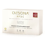 Komplette Behandlung Crescina Transdermic Re-Growth HFSC 500 WOMAN, 10 Fläschchen + 10 Ampullen, Labo