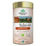 Tulsi Masala Chai, entspannend und regenerierend, 100g, Bio Indien