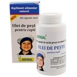 Huile de poisson pour enfants, 60 capsules, Hofigal