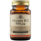 Vitamine B12 500 mcg, 50 gélules, Solgar