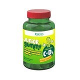 Vitamine C + D3 Junior Gummy, 20 comprimés gommeux, Beres Pharmaceuticals Co