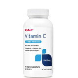 Vitamine C 1000 mg avec bioflavonoïdes (139313), 90 comprimés végétariens, GNC
