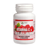 Vitamin C 200 mg und Hyaluronsäure, 30 Tabletten, Adya