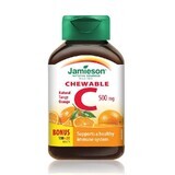 Vitamin C 500mg Orangengeschmack, 100+20 Kautabletten, Jamieson