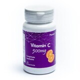 Vitamine C avec arôme d'orange, 500 mg, 20 comprimés, Pharmex