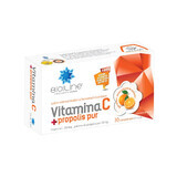 Vitamine C avec propolis Bioline, 30 comprimés, Helcor