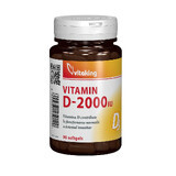 Vitamine D 2000UI, 90 gélules, VitaKing