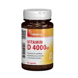 Vitamine D 4000 IU, 90 gélules, Vitaking