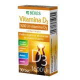 Vitamina D3 1600IU, 30 compresse, Beres