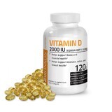 Vitamin D3 2000 IU, 120 Kapseln, Bronson Laboratories