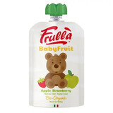 Bio-Baby-Püree aus Apfel und Erdbeere, 100 g, Frulla