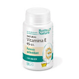 Vitamine E naturelle 45 U.I., 30 gélules, Rotta Natura