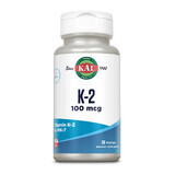 Vitamin K2 100 mcg Kal, 30 Kapseln, Secom