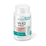 Vitamine K2 naturelle, 30 gélules, Rotta Natura
