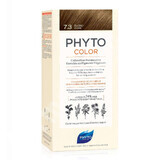 Phytocolor Coloration permanente, blond doré 7.3, 50 ml, Phyto