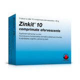 Zinkit 10, 20 comprimés effervescents, Worwag Pharma