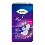 Lady Normal Night Urinary Incontinence Pads (19780), 10 pièces, Tena