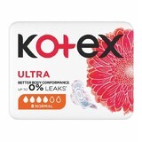 Serviette absorbante Ultra Normal, 8 pièces, Kotex