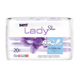 Daily pads Slim Normal, 20 pièces, Lady Breasts