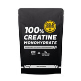 Créatine monohydrate sans arôme, 200 g, Gold Nutrition