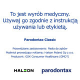 Parodontax Classic, dentifrice sans fluor, 75 ml